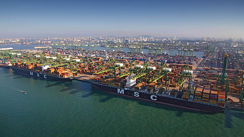 Singapore's Pasir Panjang Terminal