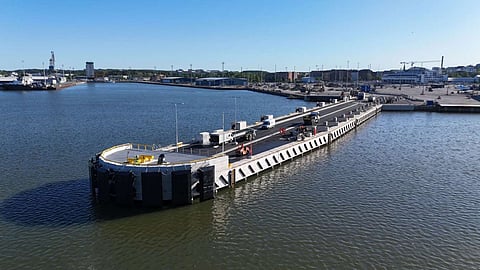 S1 pier at the Port of Turku, Finland