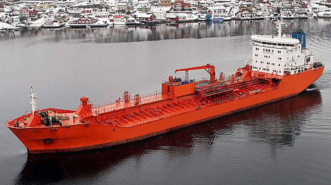 A chemical tanker Ace Quantum Chemical Tankers