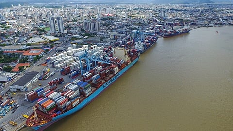 Port of Itajai, Brazil