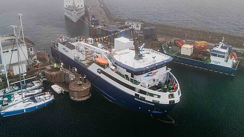 Menawethan upon her arrival in Penzance, June 18, 2026