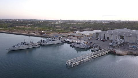 Austal's shipyard in Henderson, Western Australia