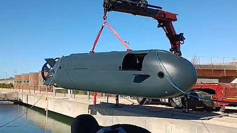 Eight-person swimmer delivery vehicle Drass
