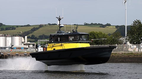 Artemis Technologies' fully electric hydrofoil pilot boat