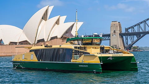Transdev Sydney Ferries' catamaran vessel Norman Selfe