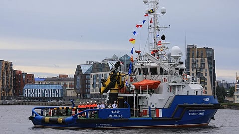 Tabor, a Project NE025 emergency response tug of the Russian Marine Rescue Service