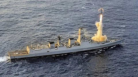 Brahmos missile test fire