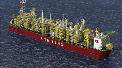 Concept render of UTM FLNG in Nigeria