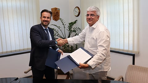 Signing of one of the two MOUs under the Croatian Ministry of Defence's multi-role corvette program