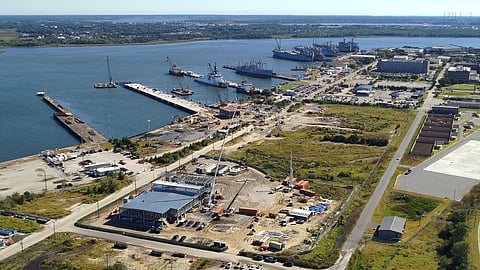 US Coast Guard base in Charleston, South Carolina