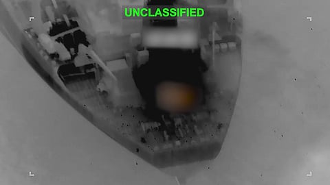 US forces strike Iran-bound tanker on first day of blockade reinstatement