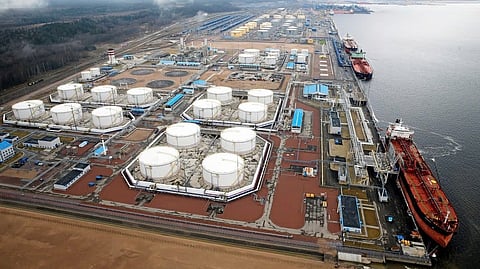 Port of Ust Luga, Russia