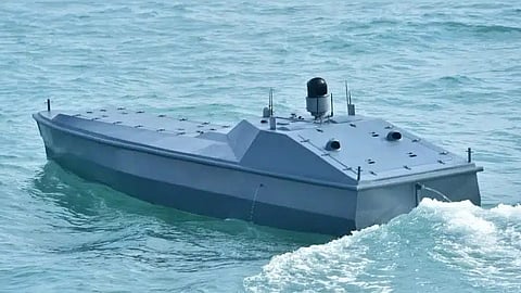 Indonesian Navy one-way attack USV