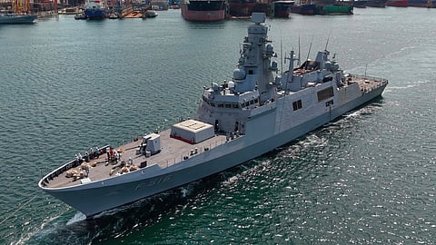 TCG Izmir, the Turkish Navy's second Istif-class frigate