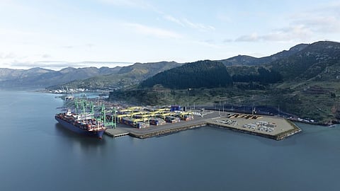 Visualisation of Te Awaparahi Bay expansion project