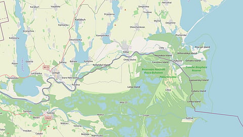 Sulina Canal, entry point to Ukraine's ports along the Danube
