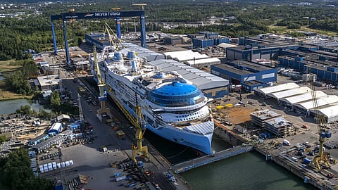 Launch of Hero of the Seas