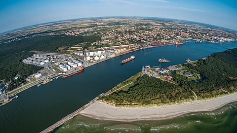 Port of Klaipėda, Lithuania