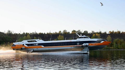 Meteor 120R fast ferry hydrofoil