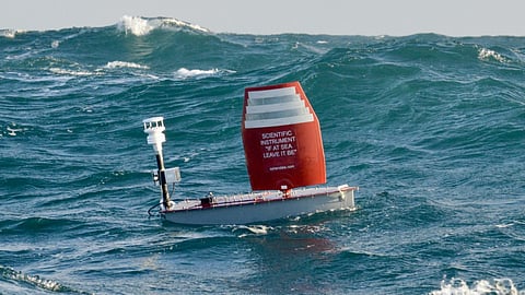 The sail-powered autonomous vessel PC13