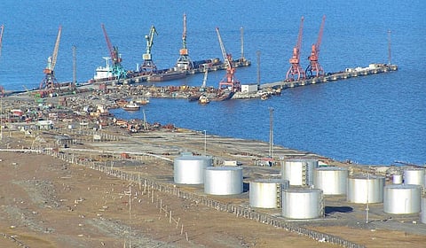 Port of Tiksi, Russia