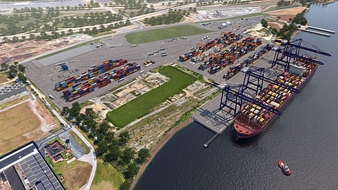 Delaware Container Terminal groundbreaking