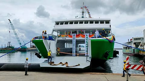 Montenegro Shipping Lines' Ro-Pax ferry Santa Brigida