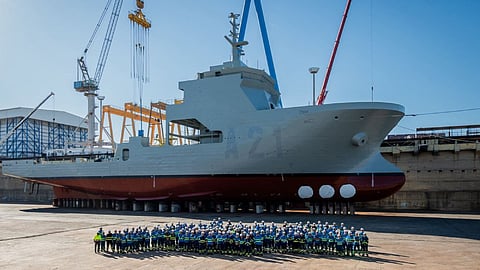 Poseidon, a Spanish Navy submarine rescue ship