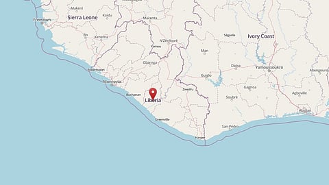 Map of Liberia