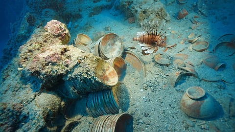 Adrasan shipwreck yields 122 ceramic forms and sizes