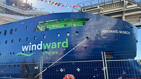 Windward Munich at her christening