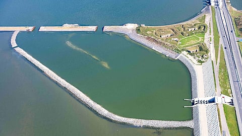 Afsluitdijk in the Netherlands