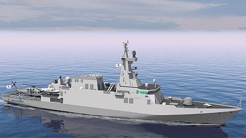Concept render of Navantia's Avante 2200 design