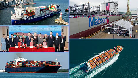 Container Vessel News Roundup | October 15 – US newbuild christening, Chinese yards' new contracts and more