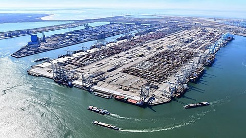 Europe Container Terminal, Rotterdam, Netherlands