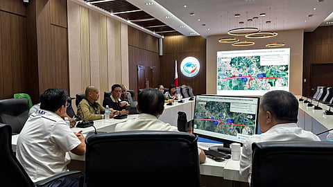 Briefing on the dredging works at the Pampanga Provincial Capitol, October 12, 2026