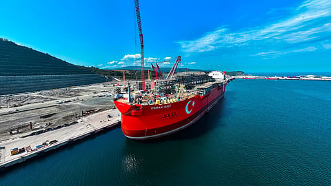 Osman Gazi fpu offshore platform turkey