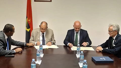 Signing of the Angolan Navy patrol vessel modernisation contract