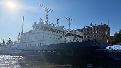 The Project 1191 icebreaker Avraamiy Zavenyagin
