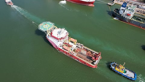 A Union Vega Offshore vessel