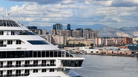 Cruise ship visiting Naples Pexels