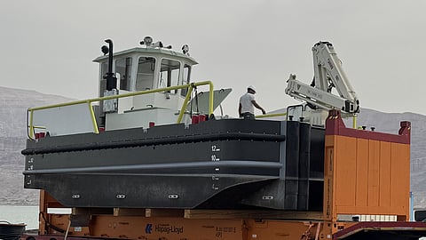 The Arab Potash Company's new custom workboat