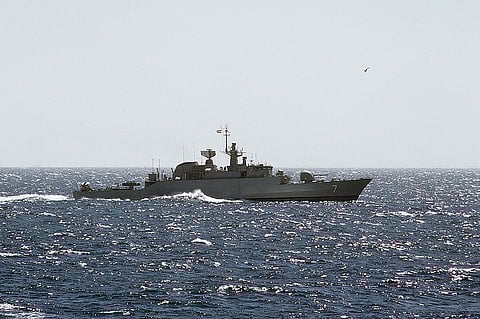 An Iranian Alvand-class frigate (Photo: US Navy/Photographer's Mate 1st Class Alex Hicks)