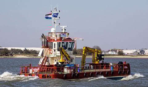 Damen aquaculture workboat delivered to Scottish operator