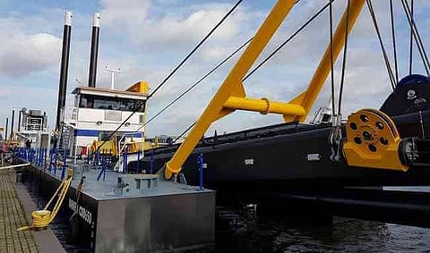 Damen unveils new electric dredger series