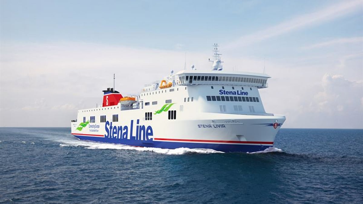 Straitlink Ship Stena Livia to serve New Zealand's Cook Strait link from August