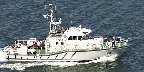 The Revenue Commissioners cutter Haire (Photo: Revenue Commissioners)