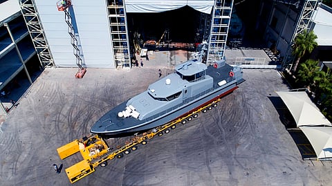 First-in-series of high-speed patrol craft for Oman Coast Guard launched