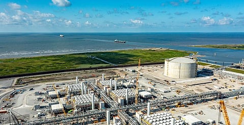 Calcasieu Pass LNG Export Terminal in Cameron, Louisiana 