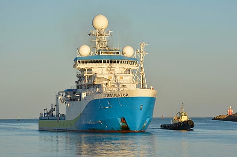 Investigator in Fremantle in 2019 (Photo: CSIRO)
